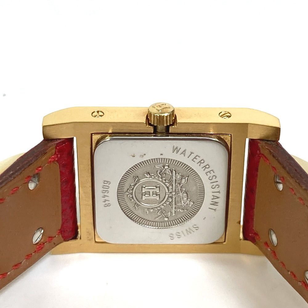 Hermes Hermes Medor Quartz Bracelet Watch Wristwatch Gp Women Gold Size ONE SIZE - 6 Thumbnail