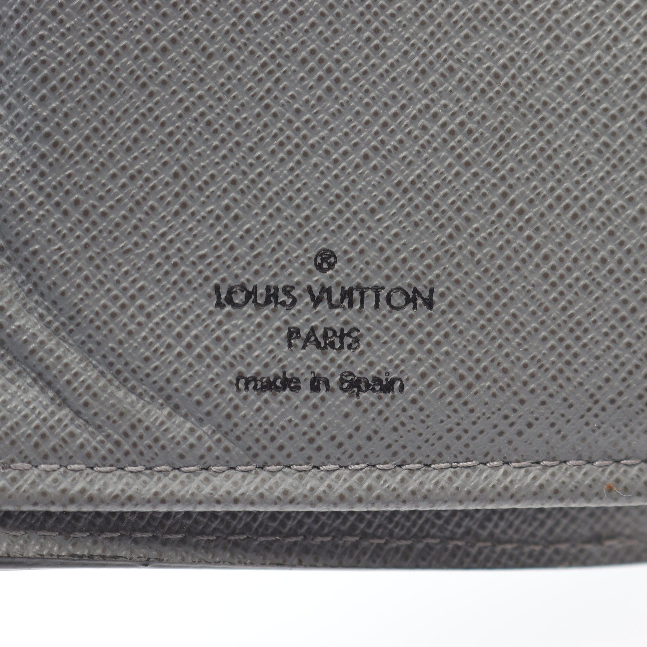 Louis Vuitton Louis Vuitton Portefeuil Brother Epi Monogram Eclipse Bi-Fold Long Wallet Leather Green Gray Size ONE SIZE - 5 Thumbnail
