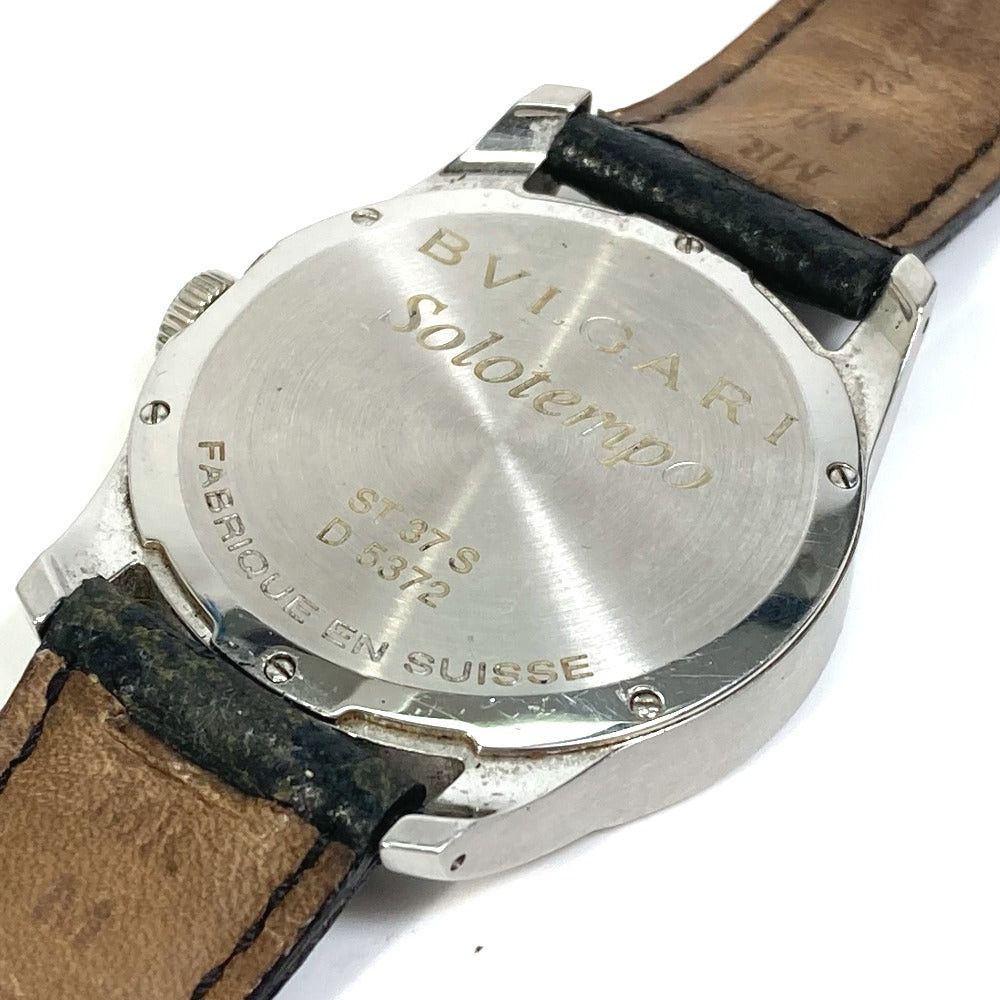 Bvlgari Bvlgari St37S Solo Tempo Quartz Wristwatch Ss Men Silver Size ONE SIZE - 13 Thumbnail