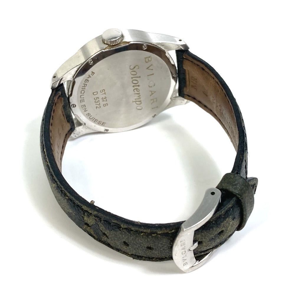 Bvlgari Bvlgari St37S Solo Tempo Quartz Wristwatch Ss Men Silver Size ONE SIZE - 7 Thumbnail