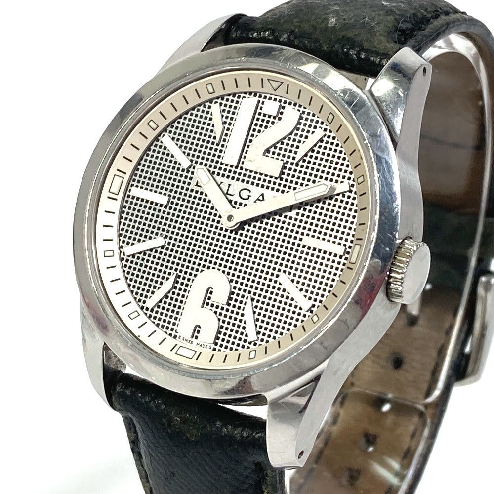Bvlgari Bvlgari St37S Solo Tempo Quartz Wristwatch Ss Men Silver Size ONE SIZE - 4 Thumbnail