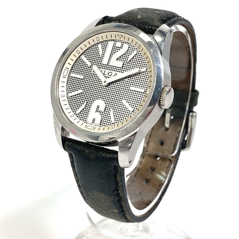 Bvlgari Bvlgari St37S Solo Tempo Quartz Wristwatch Ss Men Silver Size ONE SIZE - 5 Thumbnail