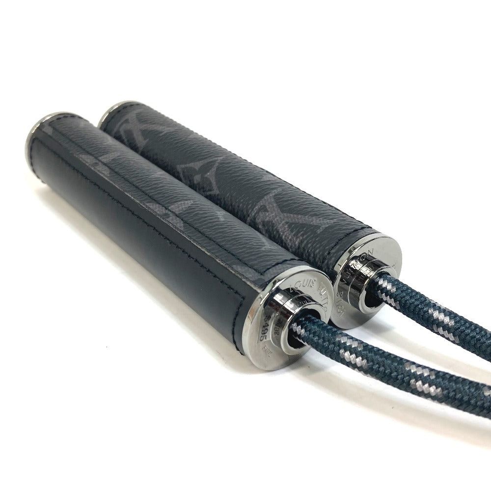 Louis Vuitton Louis Vuitton Gi0210 Monogram Eclipse Coeur D'Asote Christpher Jump Rope/Workout Sundries Canvas Unisex Black Size ONE SIZE - 2 Thumbnail