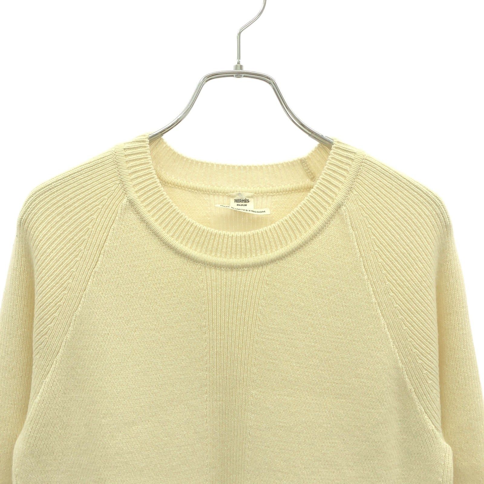 Hermes Hermes One Piece Cashmere White Size ONE SIZE - 3 Thumbnail