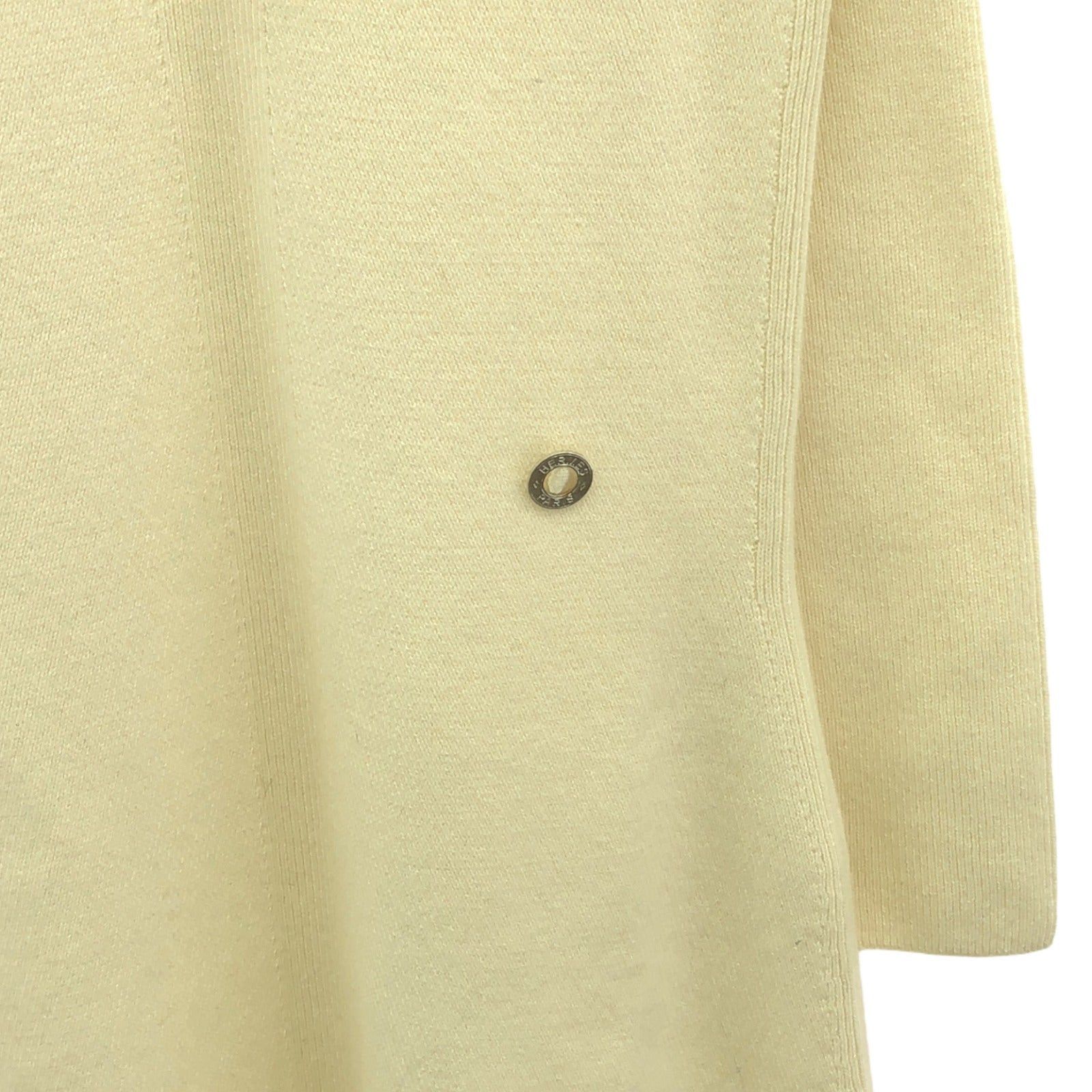 Hermes Hermes One Piece Cashmere White Size ONE SIZE - 4 Thumbnail