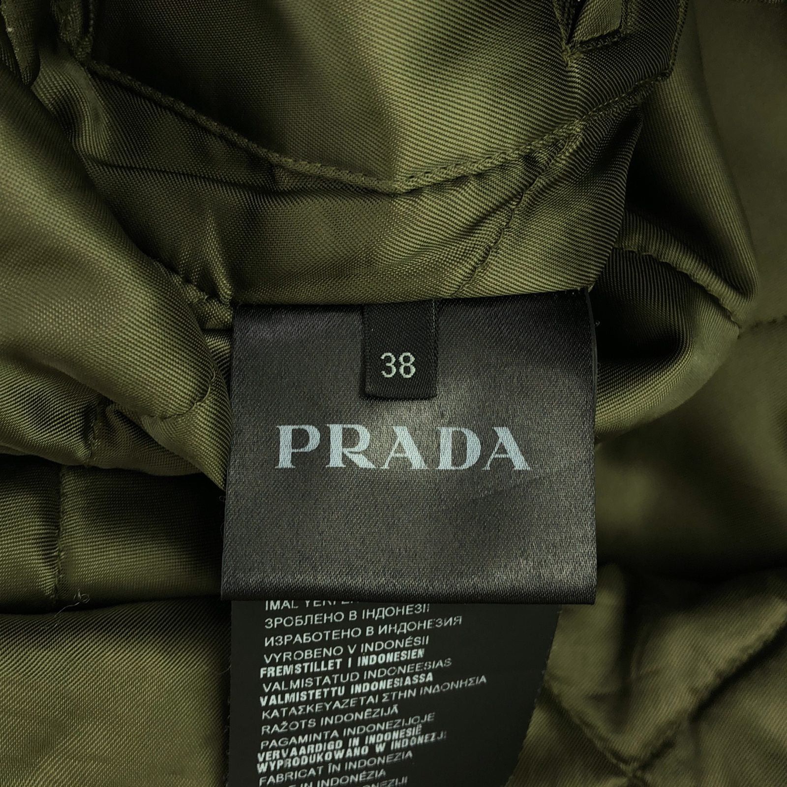 Prada Prada Coat Khaki Green 290993 Nylon Size ONE SIZE - 6 Thumbnail
