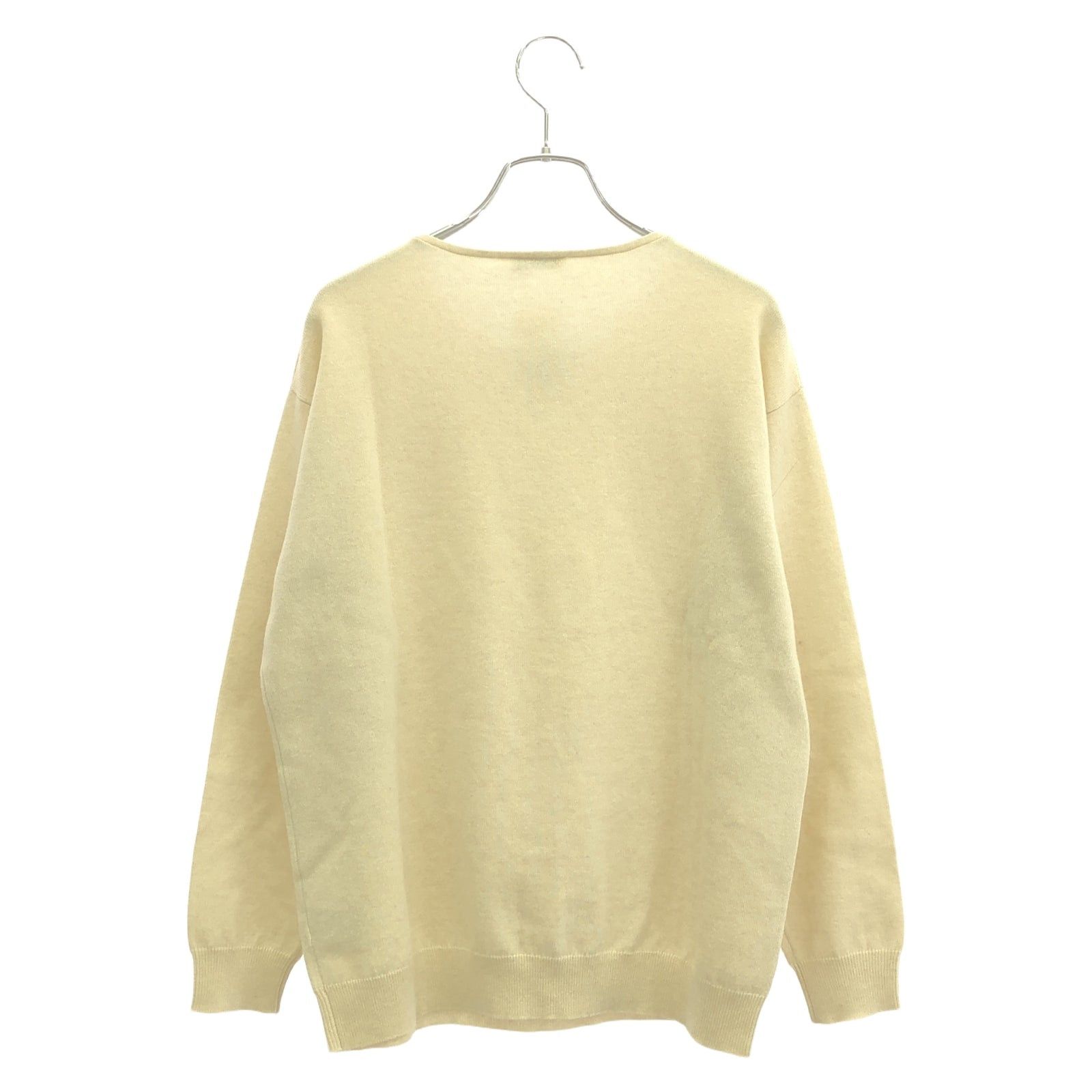 Brunello Cucinelli Brunello Cucinelli Sweater Knit Cashmere White Size ONE SIZE - 2 Thumbnail