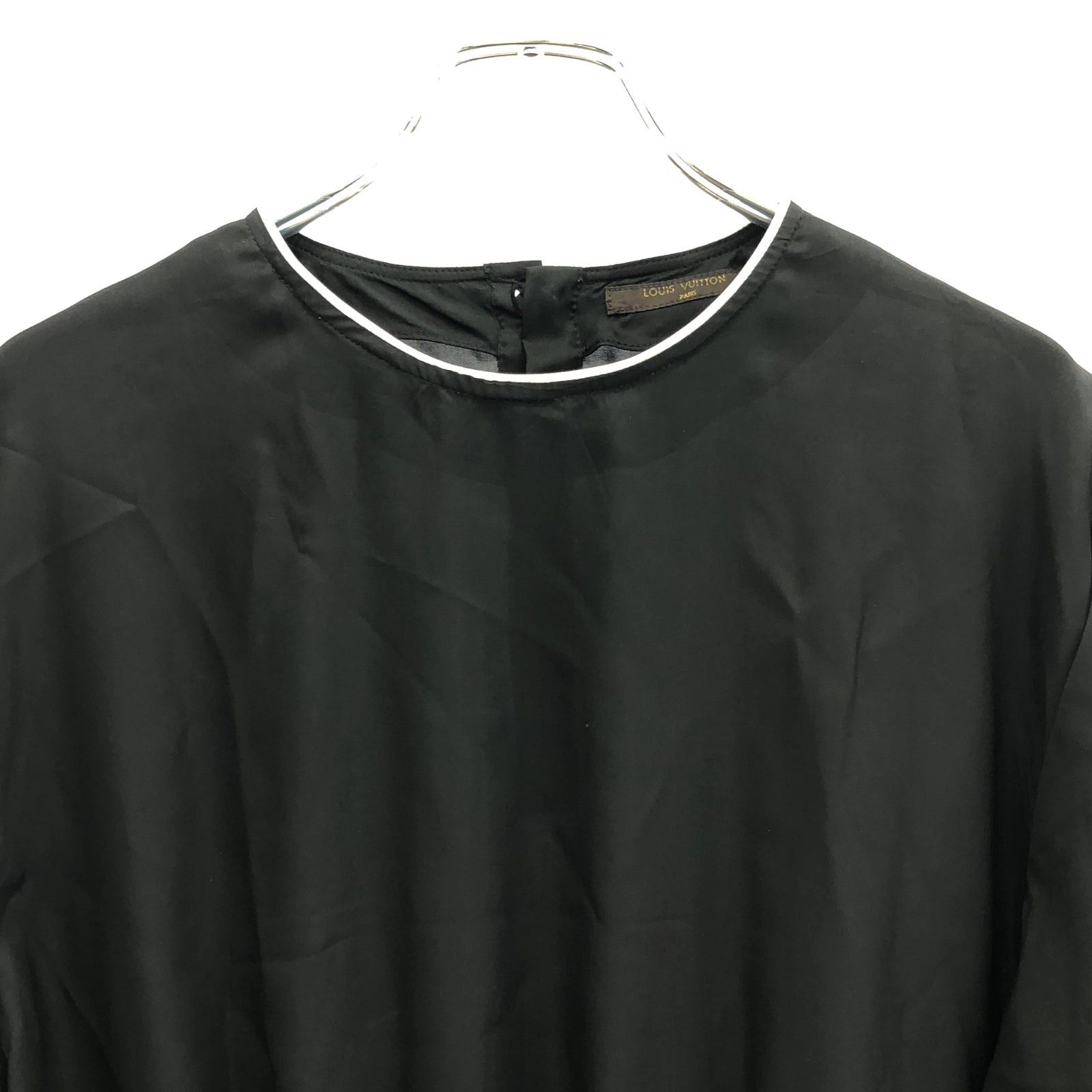 Louis Vuitton Louis Vuitton One Piece Silk Black Size ONE SIZE - 3 Thumbnail