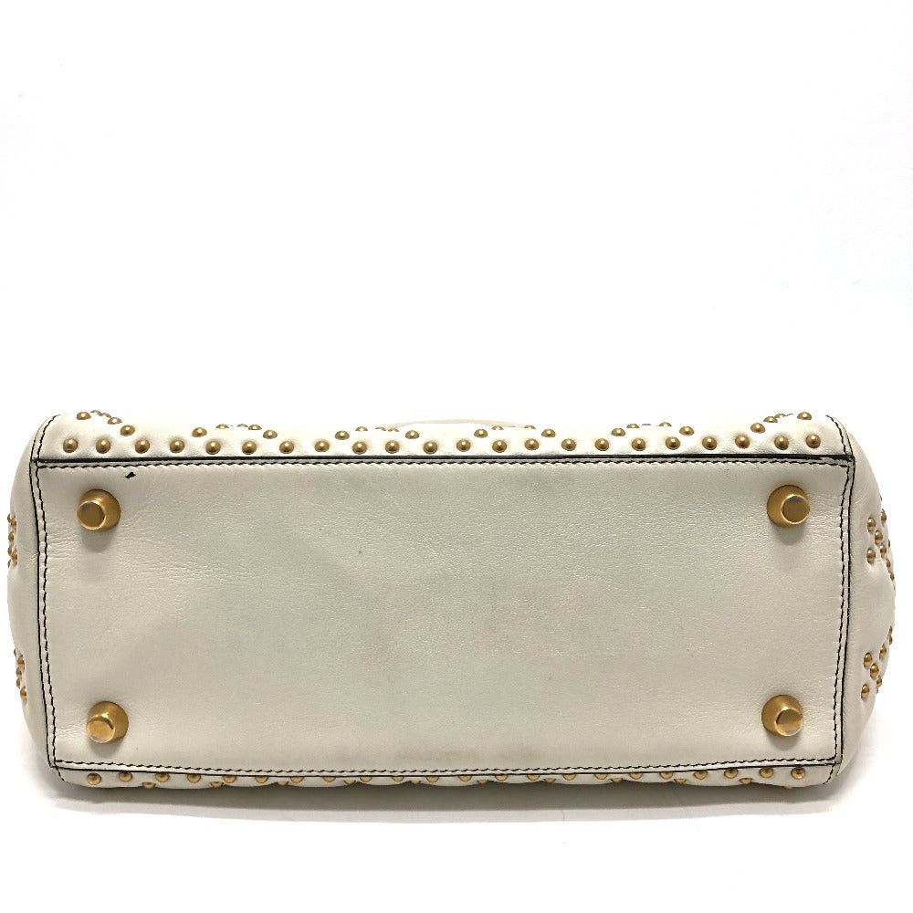 Dior Dior M0579Cvnz030Etf Canape Tote Bag Briefcase Lady Ladydior Handbag Leather Women White Size ONE SIZE - 7 Thumbnail