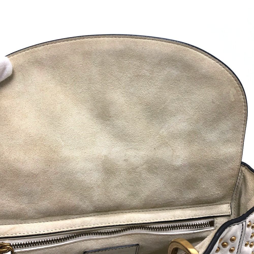 Dior Dior M0579Cvnz030Etf Canape Tote Bag Briefcase Lady Ladydior Handbag Leather Women White Size ONE SIZE - 10 Thumbnail