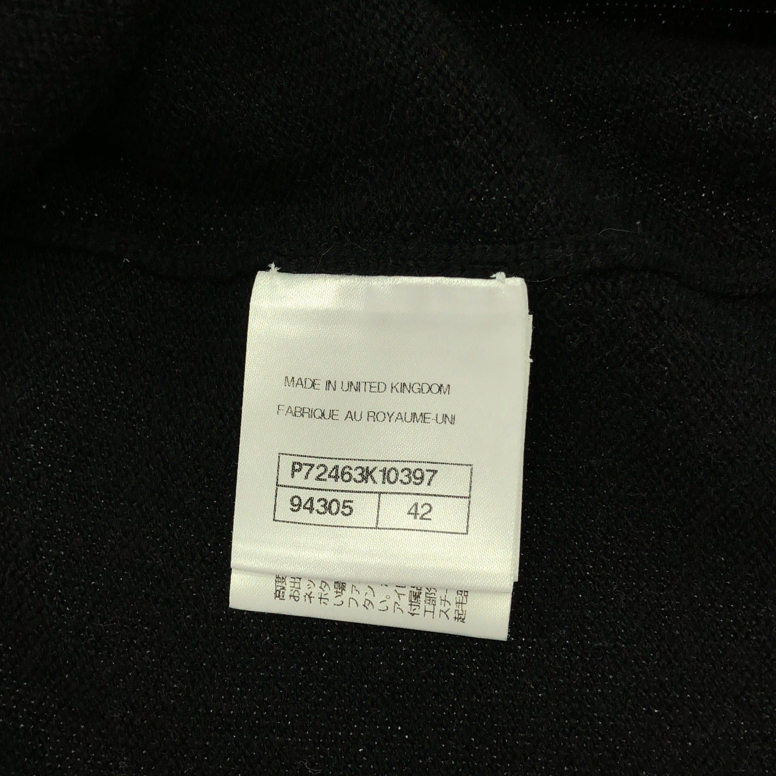 Chanel Chanel Cardigan Cashmere Black Size ONE SIZE - 6 Thumbnail