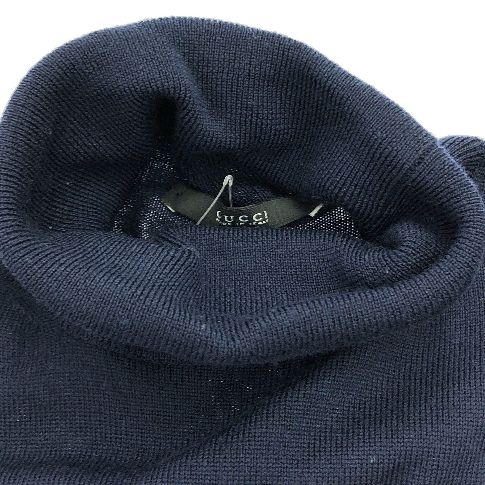 Gucci Gucci Knit Wool Black Size ONE SIZE - 9 Thumbnail