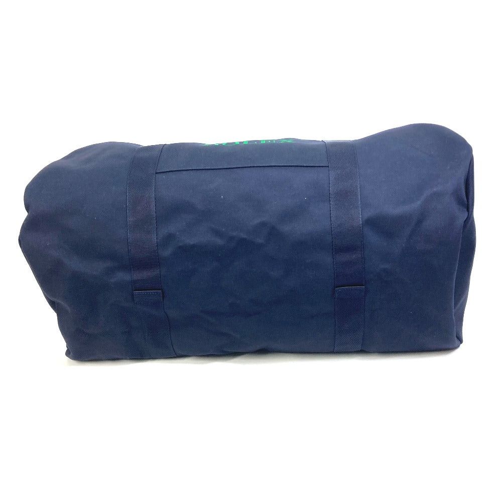 Rolex Rolex Logo Embroidery Sports Bag Briefcase 2 Way Travel Bags Boston Canvas Unisex Navy Size ONE SIZE - 6 Thumbnail