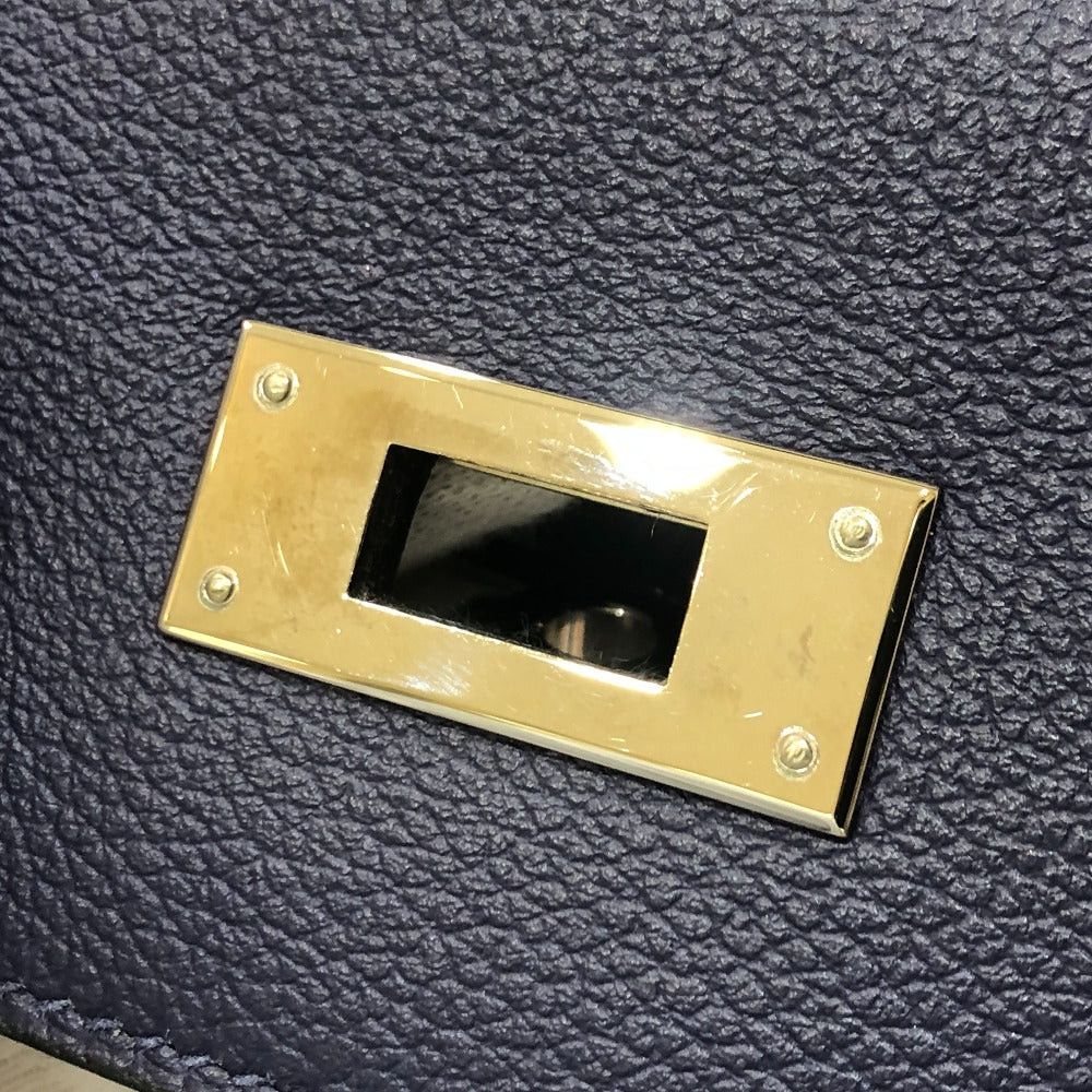 Hermes Hermes Kelly Verso 28 Inside Seam Briefcase 2 Way Bag Shoulder Handbag Evercolor Women Blue Ankle/Blue Jellyfish Silver Fittings Size ONE SIZE - 14 Thumbnail