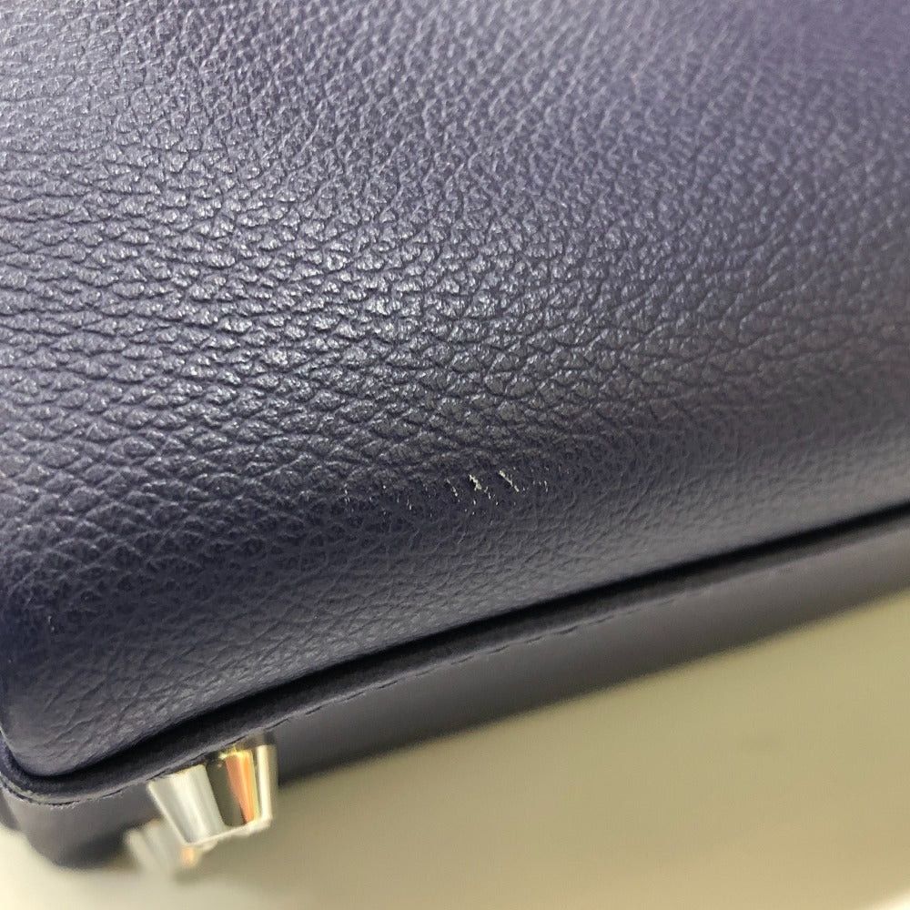 Hermes Hermes Kelly Verso 28 Inside Seam Briefcase 2 Way Bag Shoulder Handbag Evercolor Women Blue Ankle/Blue Jellyfish Silver Fittings Size ONE SIZE - 16 Thumbnail