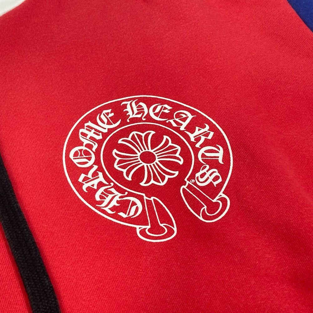 Chrome Hearts Chrome Hearts Matty Boy Ppo Hd Chomper Plvr Mattie Tricolor Chompers Pullover Tops Hooded Sweatshirt Cotton Men Red X Black Blue Size US S / EU 44-46 / 1 - 10 Thumbnail