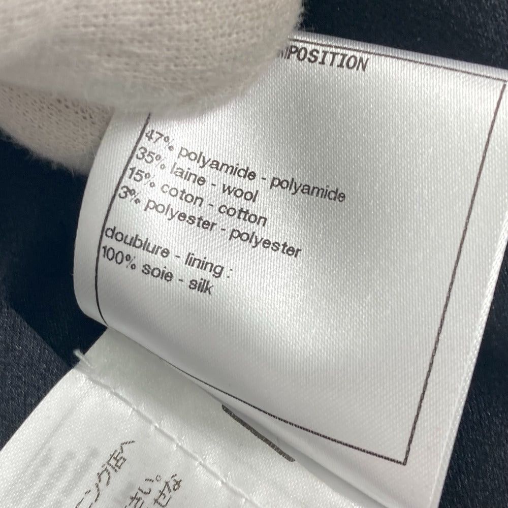 Chanel Chanel P73115 Lamé Tweed Matelasse Coma Mark Button 22A Long Sleeves Apparel (Clothing) Coat Nylon Women Black Size XS / US 0-2 / IT 36-38 - 11 Thumbnail