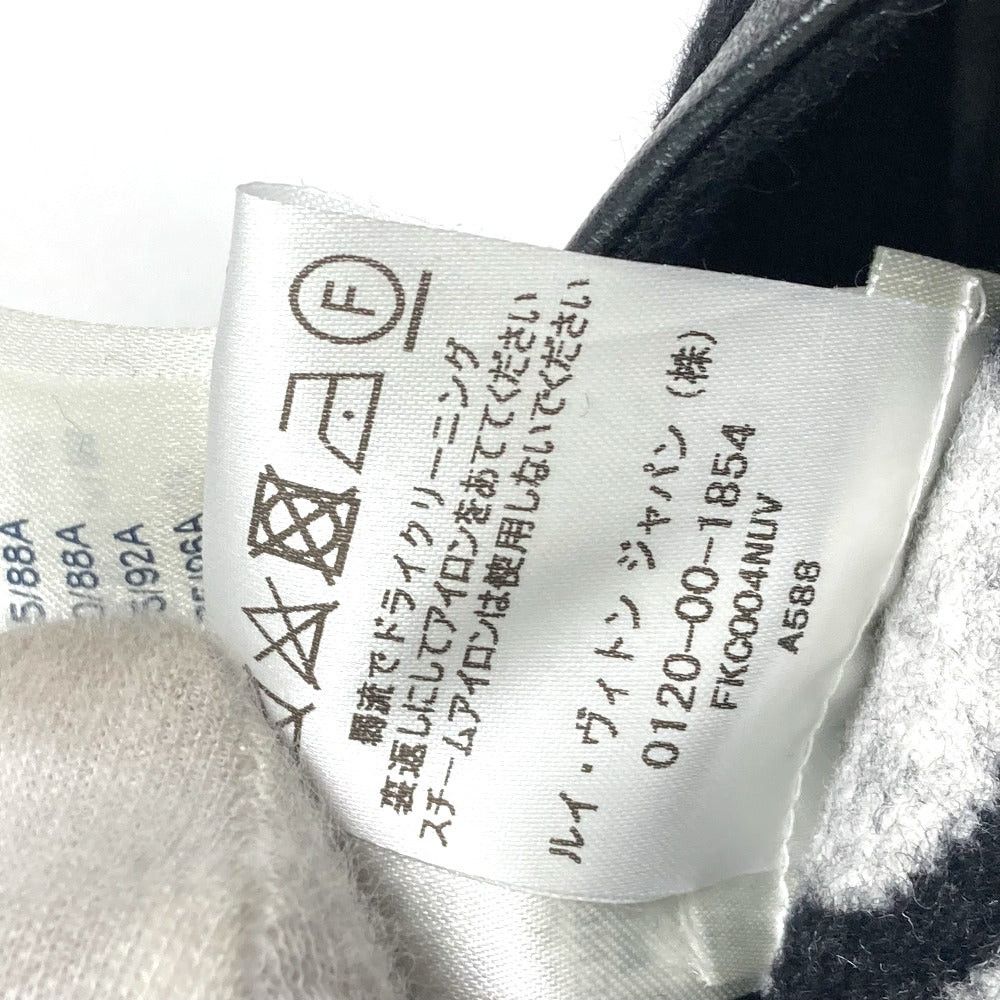 Louis Vuitton Louis Vuitton Fkco04 Giant Monogram Cloak Coat Apparel (Clothing) Poncho Wool Women Black Size XS / US 0-2 / IT 36-38 - 15 Thumbnail