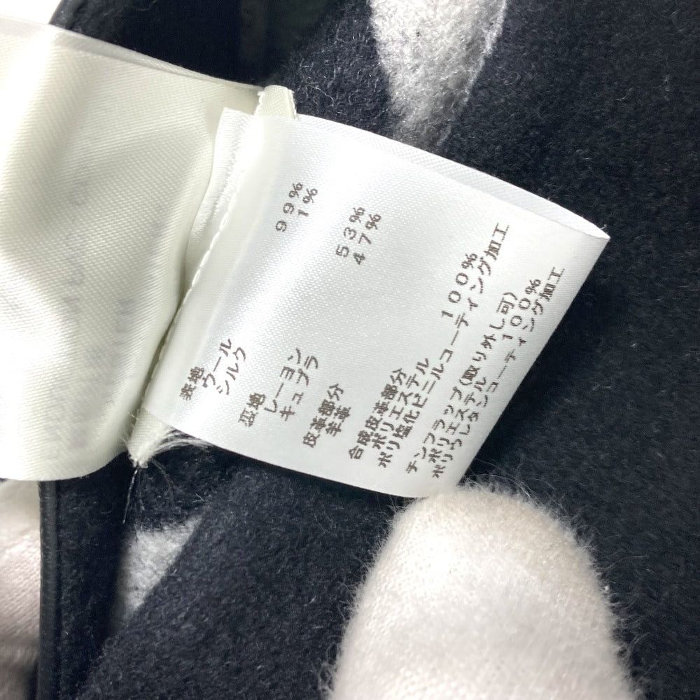 Louis Vuitton Louis Vuitton Fkco04 Giant Monogram Cloak Coat Apparel (Clothing) Poncho Wool Women Black Size XS / US 0-2 / IT 36-38 - 14 Thumbnail