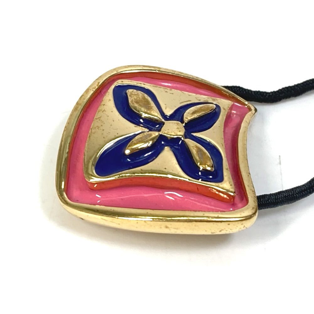 Louis Vuitton Louis Vuitton M65351 Monogram Elasticity Naif Hair Accessory Elastic Metal Women Gold Size ONE SIZE - 2 Thumbnail