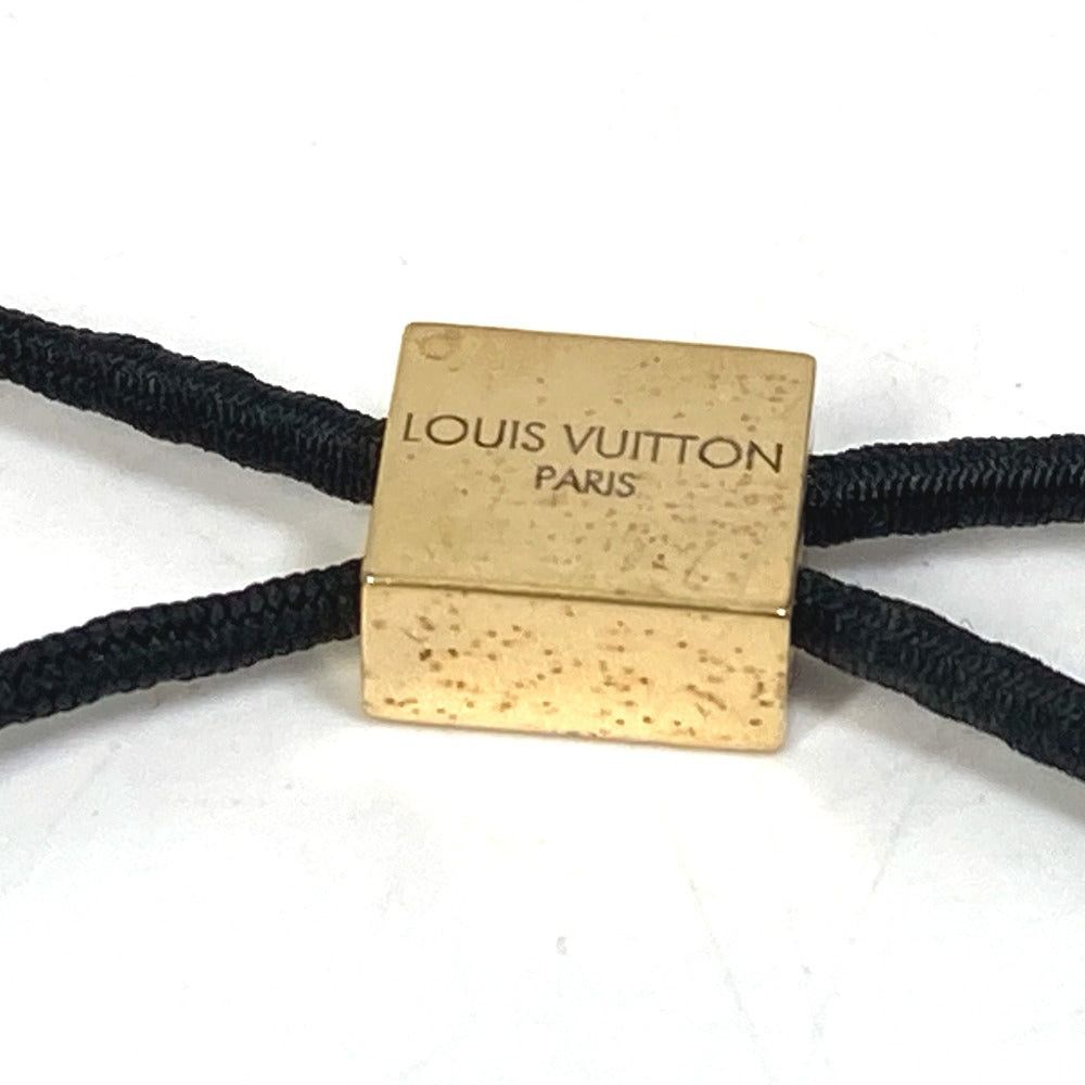 Louis Vuitton Louis Vuitton M65351 Monogram Elasticity Naif Hair Accessory Elastic Metal Women Gold Size ONE SIZE - 4 Thumbnail