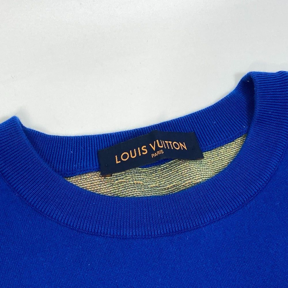 Louis Vuitton Louis Vuitton 21Ss Lvm Intarsia Crew-Neck Knit Tops Apparel (Clothing) Rm211M Short-Sleeved T-Shirt Cotton Men Blue Size US L / EU 52-54 / 3 - 7 Thumbnail