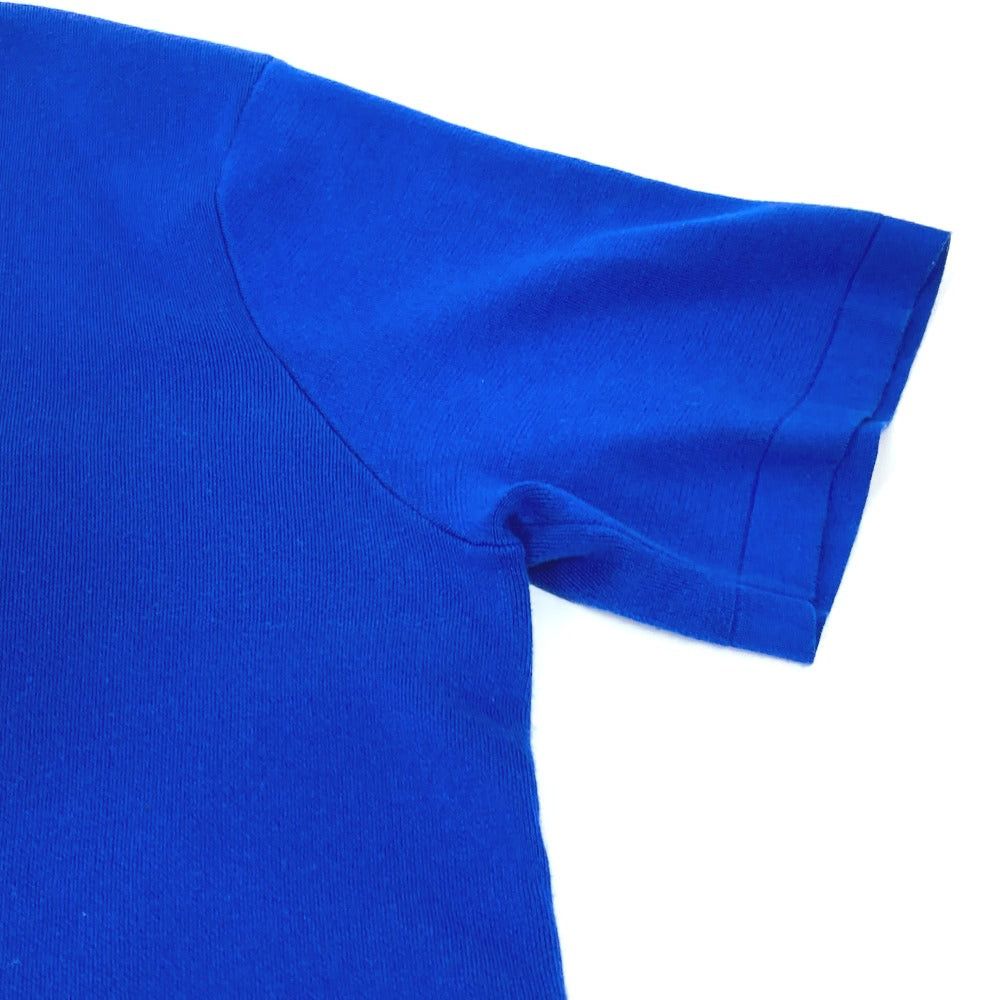 Louis Vuitton Louis Vuitton 21Ss Lvm Intarsia Crew-Neck Knit Tops Apparel (Clothing) Rm211M Short-Sleeved T-Shirt Cotton Men Blue Size US L / EU 52-54 / 3 - 4 Thumbnail