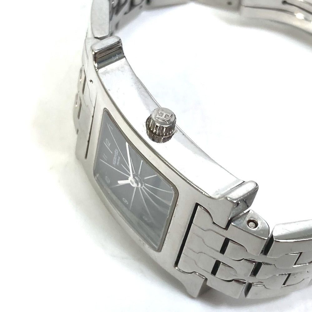 Hermes Hermes H Watch Quartz Wristwatch Ss Women Silver Size ONE SIZE - 10 Thumbnail