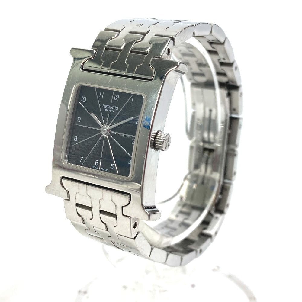 Hermes Hermes H Watch Quartz Wristwatch Ss Women Silver Size ONE SIZE - 3 Thumbnail
