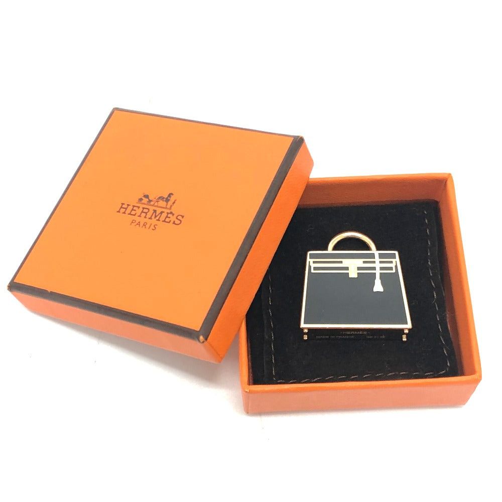 Hermes Hermes Kelly Permablas Playtet Curiosity Necklace Pendant Top Metal Women Black Size ONE SIZE - 7 Thumbnail