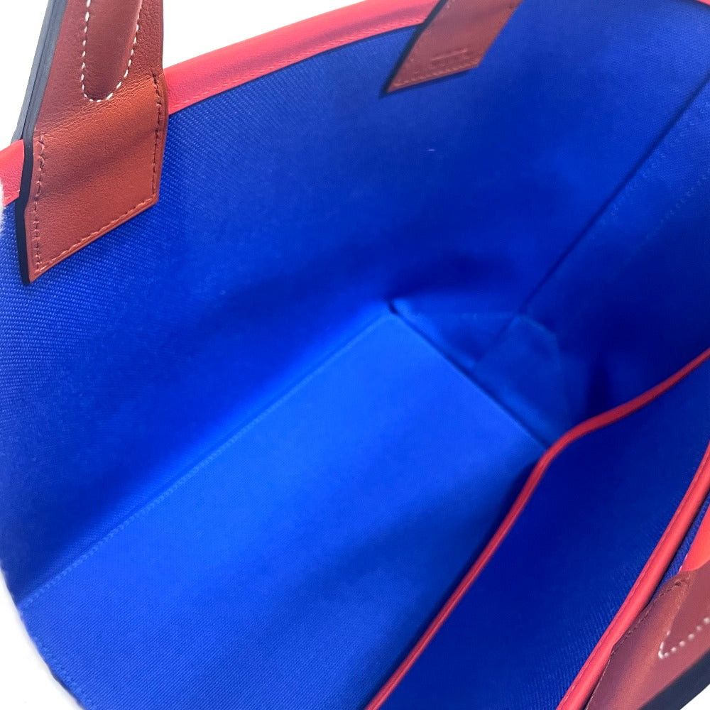 Hermes Hermes Steeple 25 Briefcase Tote Bag Shoulder Handbag Toile Ash Women Blue Size ONE SIZE - 6 Thumbnail