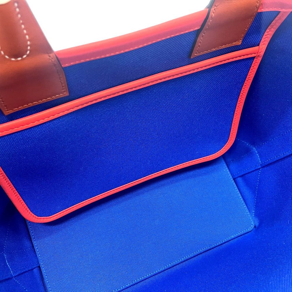 Hermes Hermes Steeple 25 Briefcase Tote Bag Shoulder Handbag Toile Ash Women Blue Size ONE SIZE - 5 Thumbnail