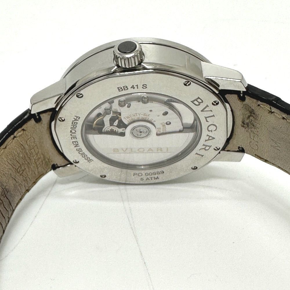 Bvlgari Bvlgari Bb41Wsld Bulgari Self-Winding Date Wristwatch Ss Men Silver Size ONE SIZE - 7 Thumbnail