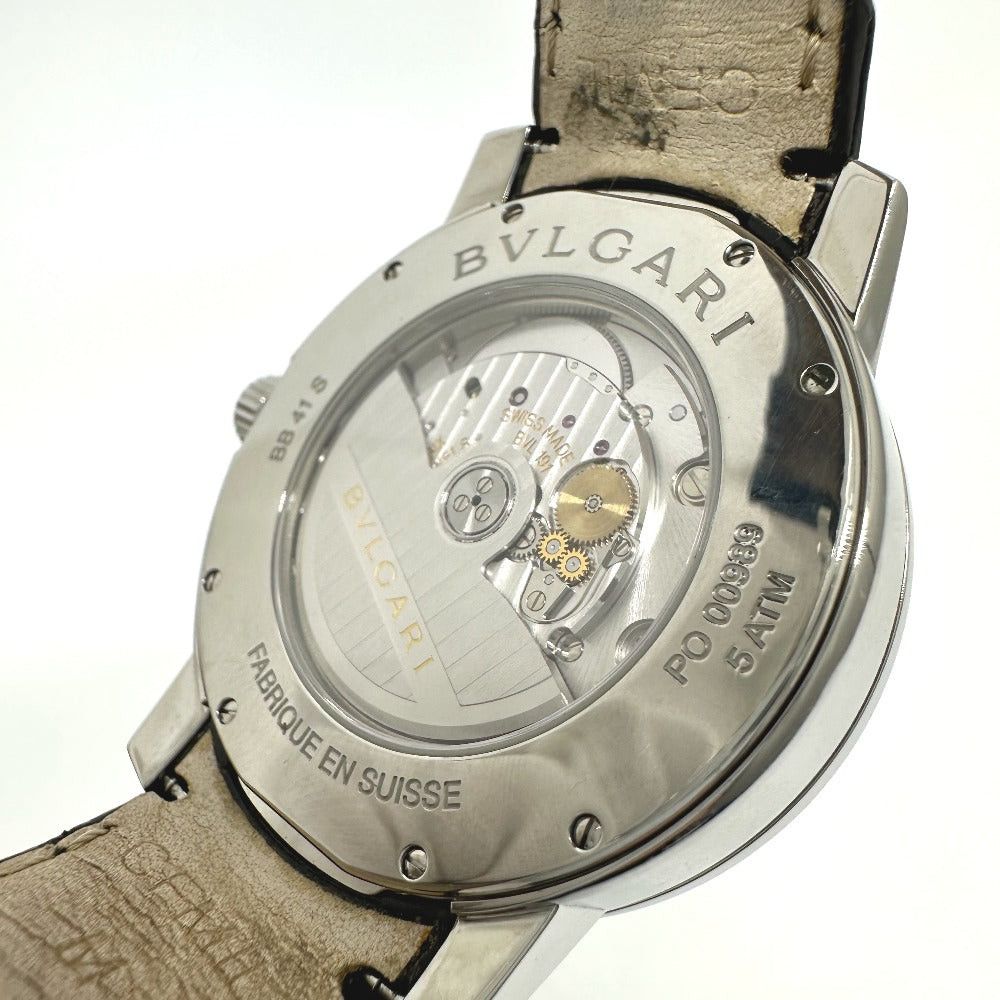Bvlgari Bvlgari Bb41Wsld Bulgari Self-Winding Date Wristwatch Ss Men Silver Size ONE SIZE - 10 Thumbnail