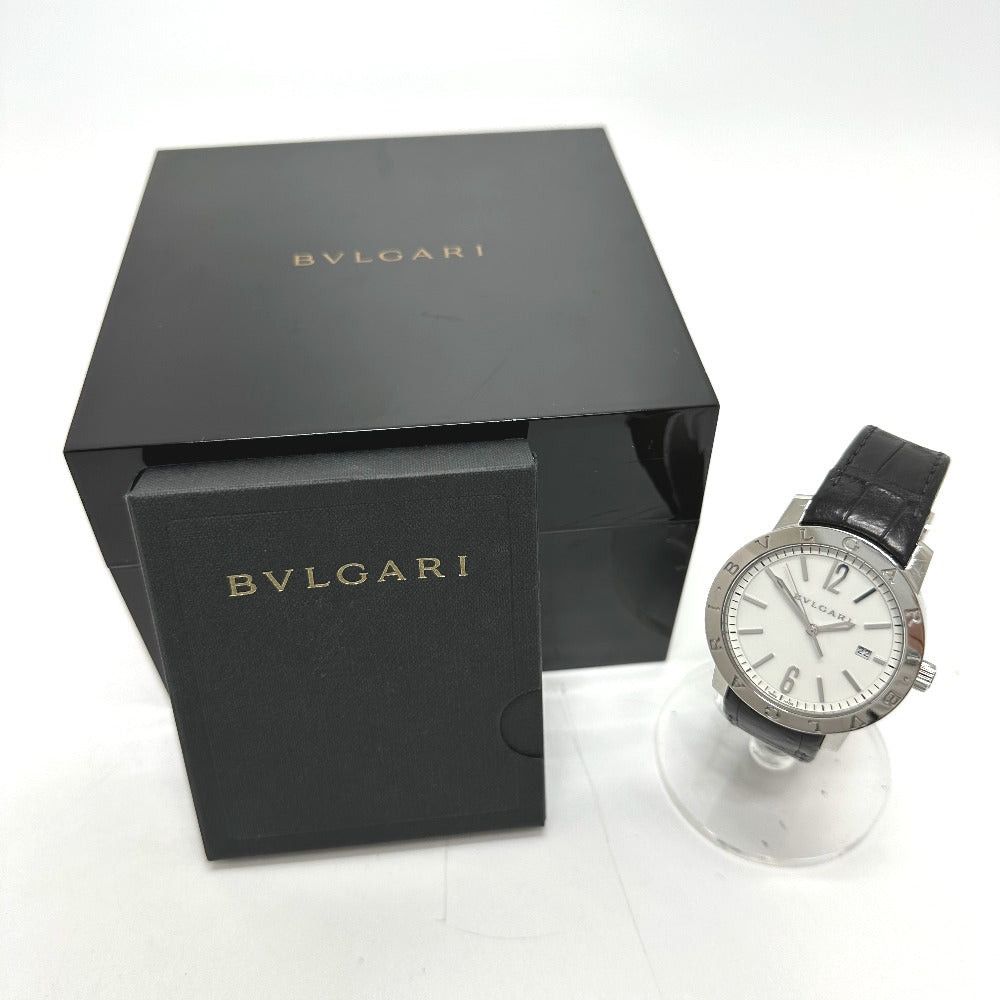 Bvlgari Bvlgari Bb41Wsld Bulgari Self-Winding Date Wristwatch Ss Men Silver Size ONE SIZE - 11 Thumbnail