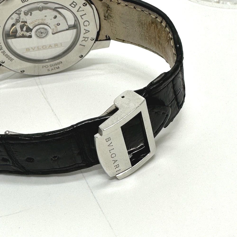 Bvlgari Bvlgari Bb41Wsld Bulgari Self-Winding Date Wristwatch Ss Men Silver Size ONE SIZE - 8 Thumbnail