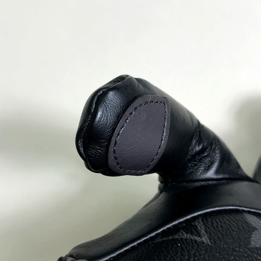 Louis Vuitton Louis Vuitton Gi0184 Monogram Eclipse Hiroshi Fujiwara Dudley. Fragment Teddy Bear Stuffed Toy Puppet Objet D'Art Canvas Unisex Black Size ONE SIZE - 6 Thumbnail