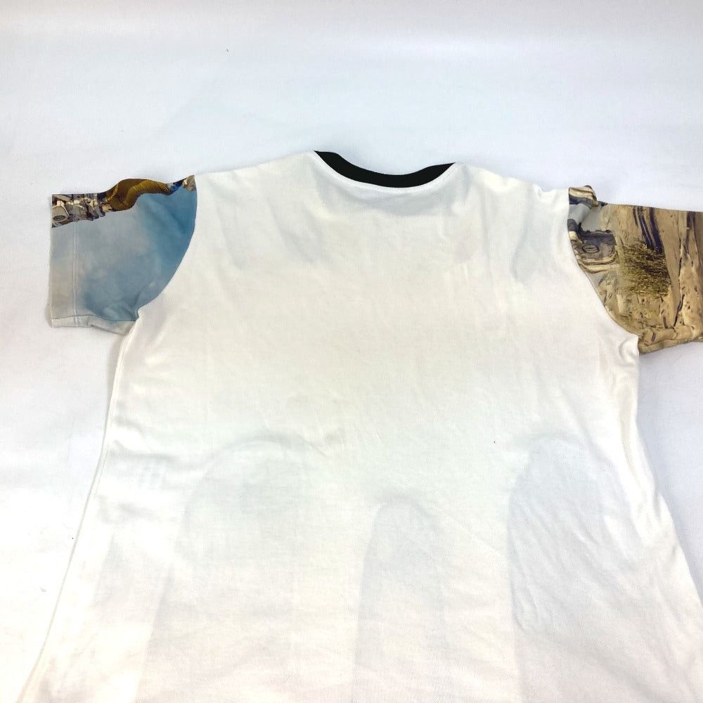 Louis Vuitton Louis Vuitton Logo Apparel (Clothing) Tops Round-Necked (T-Shirt) Short-Sleeved T-Shirt Cotton Women White Size M / US 6-8 / IT 42-44 - 11 Thumbnail