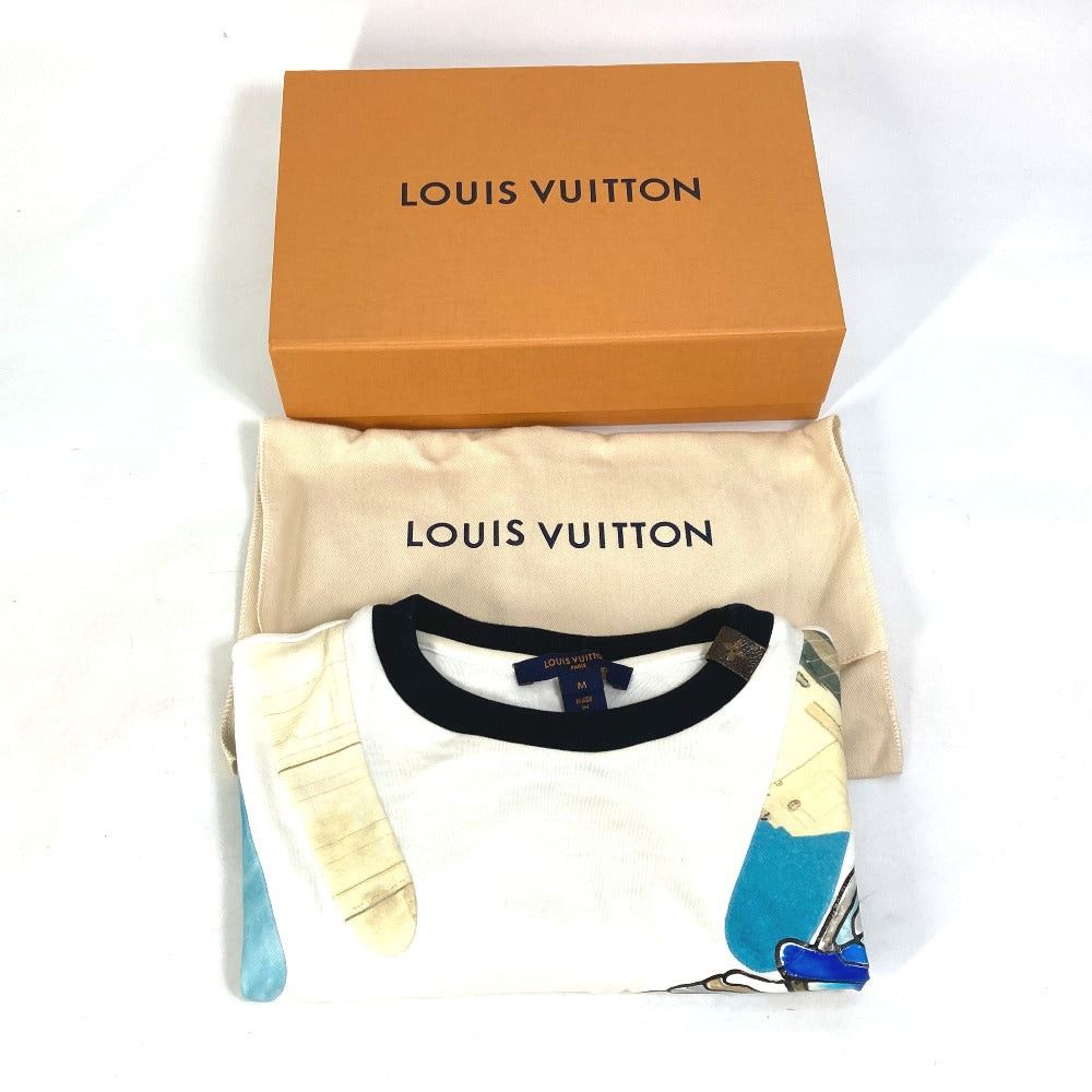 Louis Vuitton Louis Vuitton Logo Apparel (Clothing) Tops Round-Necked (T-Shirt) Short-Sleeved T-Shirt Cotton Women White Size M / US 6-8 / IT 42-44 - 13 Thumbnail