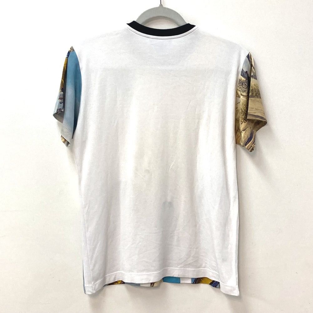 Louis Vuitton Louis Vuitton Logo Apparel (Clothing) Tops Round-Necked (T-Shirt) Short-Sleeved T-Shirt Cotton Women White Size M / US 6-8 / IT 42-44 - 2 Thumbnail