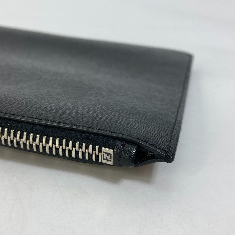 Fendi Fendi Studs Pouch Karl Lagerfeld Carlito Briefcase Clutch Bag Leather Men Black Size ONE SIZE - 7 Thumbnail