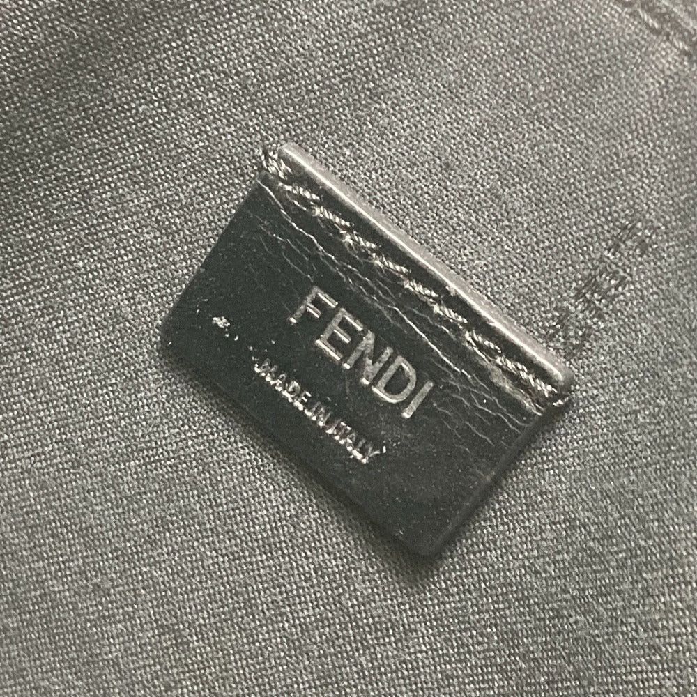 Fendi Fendi Studs Pouch Karl Lagerfeld Carlito Briefcase Clutch Bag Leather Men Black Size ONE SIZE - 12 Thumbnail