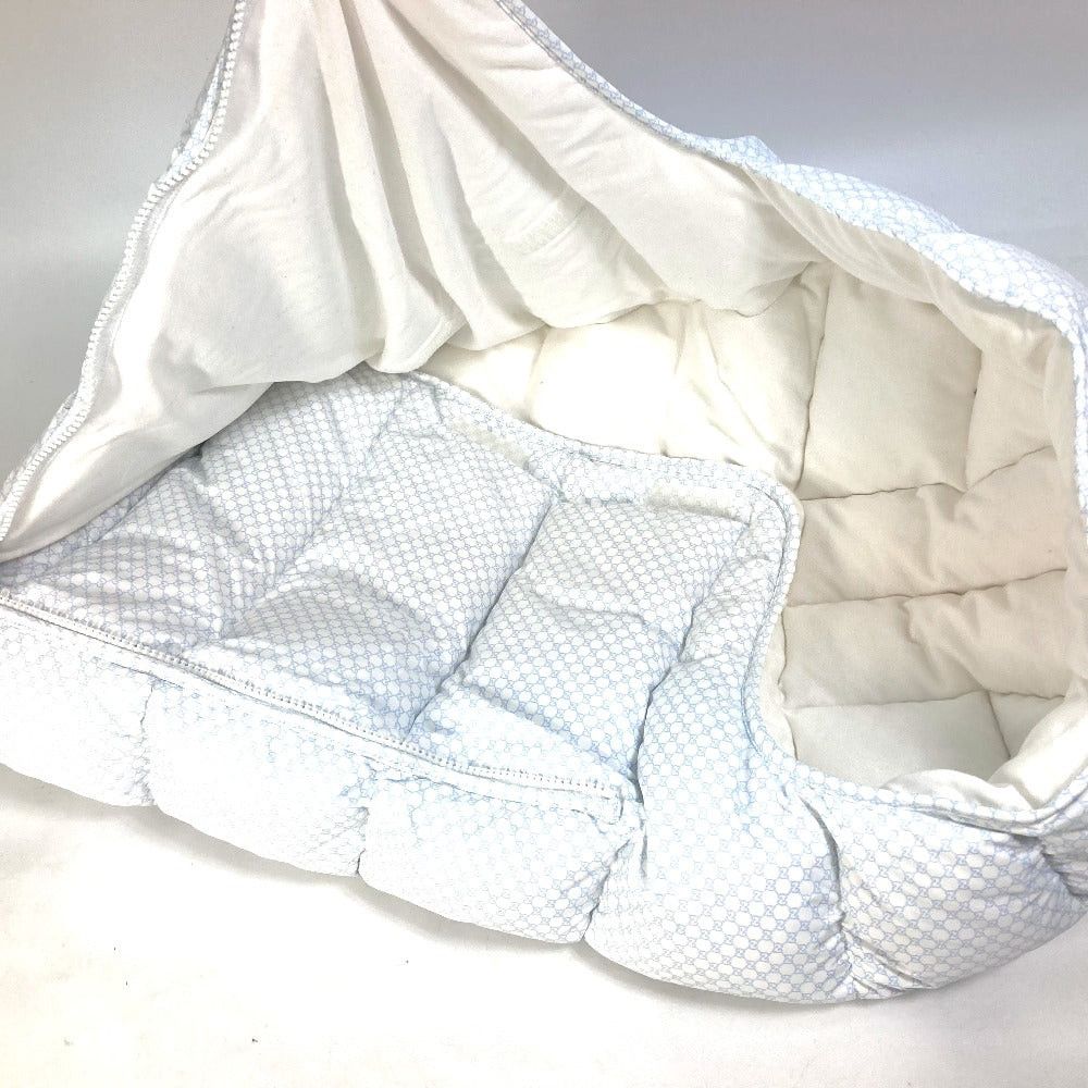 Gucci Gucci 268809 Baby Gg Covering Used To Wrap A Blanket Round Cushion For Zen Meditation (Traditionally Made Of Wov Sundries Nylon Kids White Size ONE SIZE - 8 Thumbnail