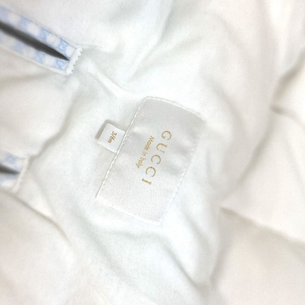 Gucci Gucci 268809 Baby Gg Covering Used To Wrap A Blanket Round Cushion For Zen Meditation (Traditionally Made Of Wov Sundries Nylon Kids White Size ONE SIZE - 10 Thumbnail
