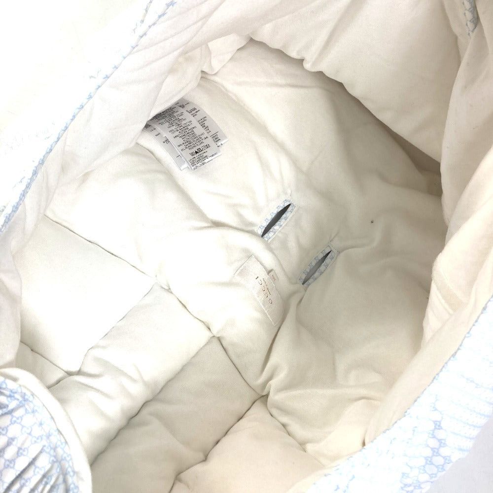 Gucci Gucci 268809 Baby Gg Covering Used To Wrap A Blanket Round Cushion For Zen Meditation (Traditionally Made Of Wov Sundries Nylon Kids White Size ONE SIZE - 9 Thumbnail