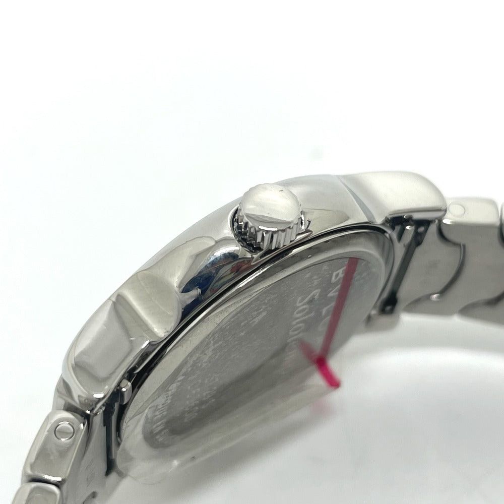Bvlgari Bvlgari St29S Solo Tempo Quartz Date Wristwatch Ss Women Silver Size ONE SIZE - 10 Thumbnail
