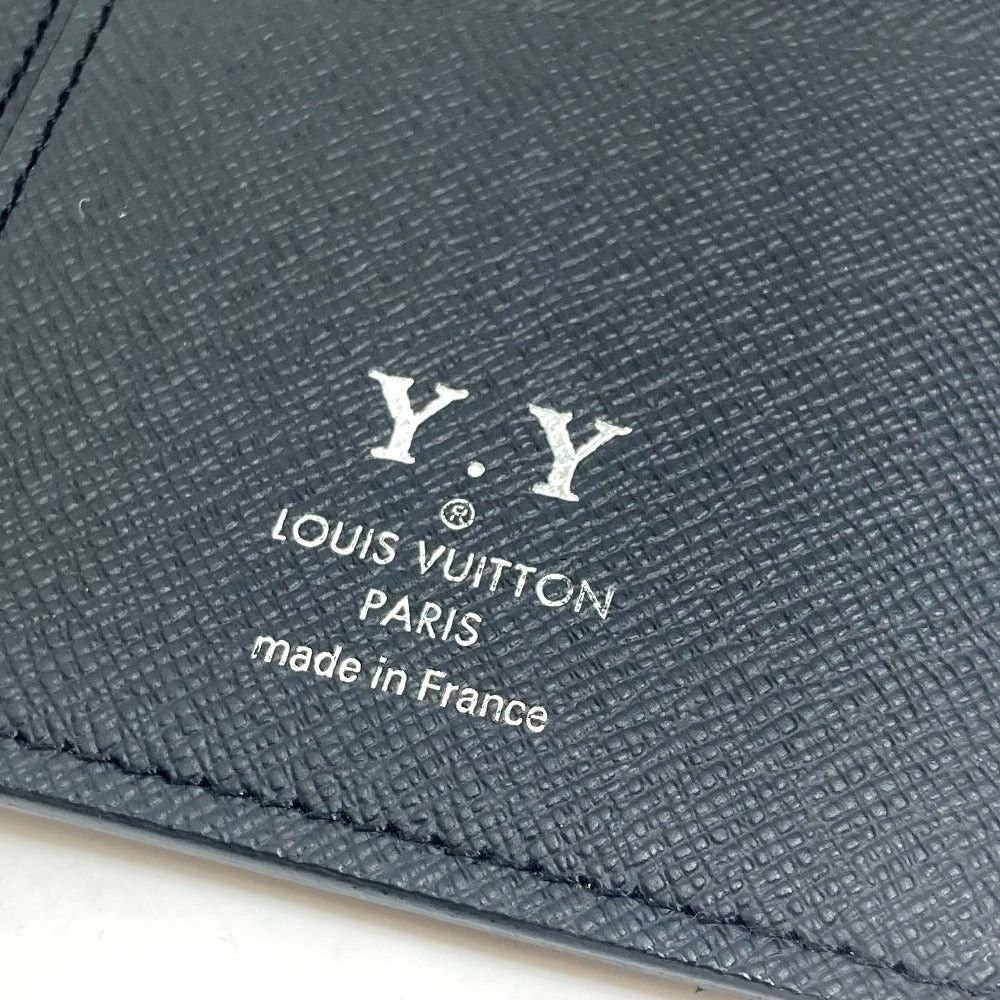 Louis Vuitton Louis Vuitton M61697 Monogram Eclipse Small Leather Belt Worn By Commoners In Ancient Japan Braza Bi-Fold Wallet Long Canvas Men Black Size ONE SIZE - 14 Thumbnail