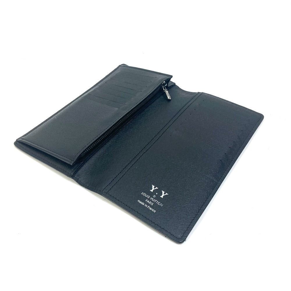 Louis Vuitton Louis Vuitton M61697 Monogram Eclipse Small Leather Belt Worn By Commoners In Ancient Japan Braza Bi-Fold Wallet Long Canvas Men Black Size ONE SIZE - 9 Thumbnail