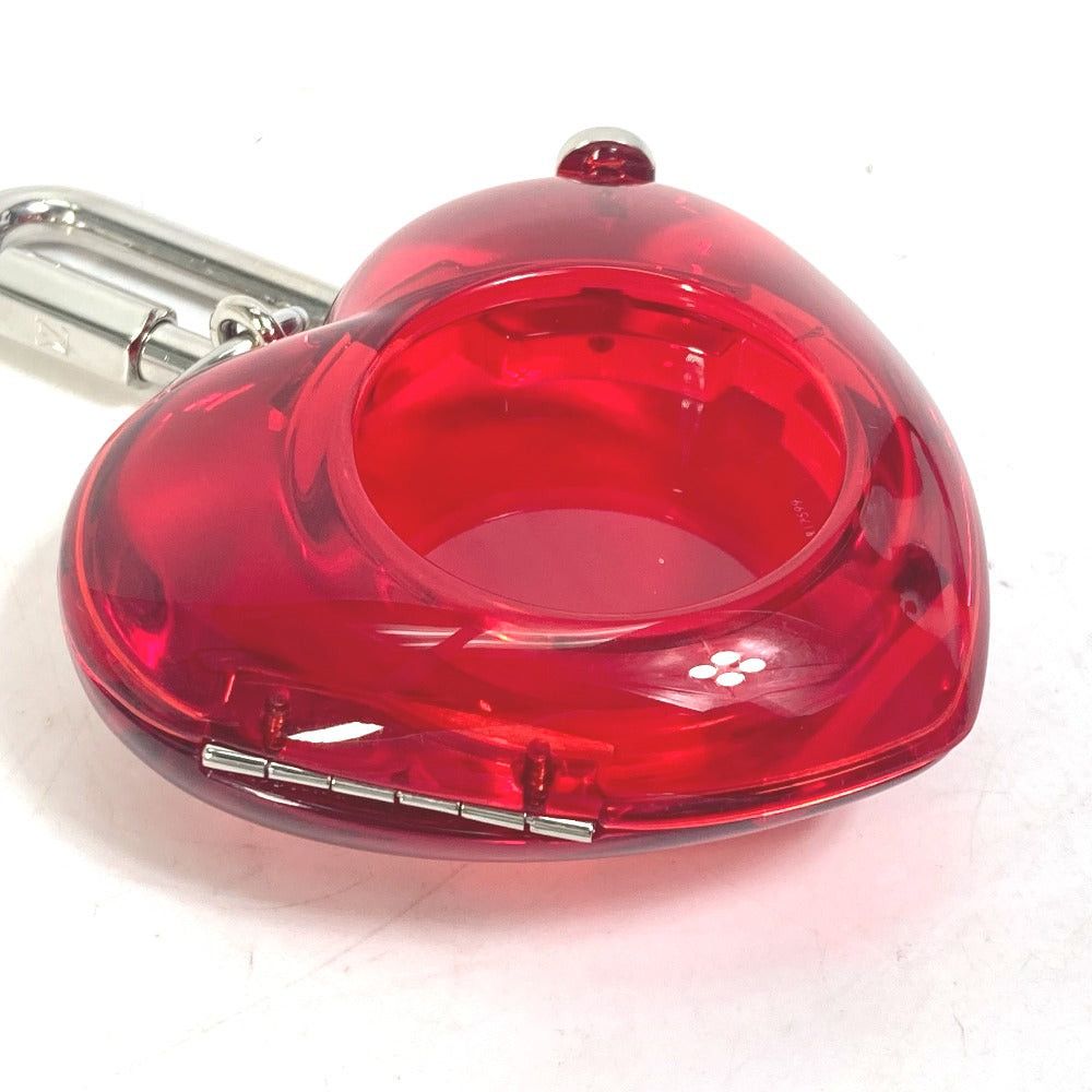 Louis Vuitton Louis Vuitton R17599 Carabiner Tambour Horizon Heart Watches Storage Goods Accessory Case Keychain Plastic Women Red Size ONE SIZE - 7 Thumbnail