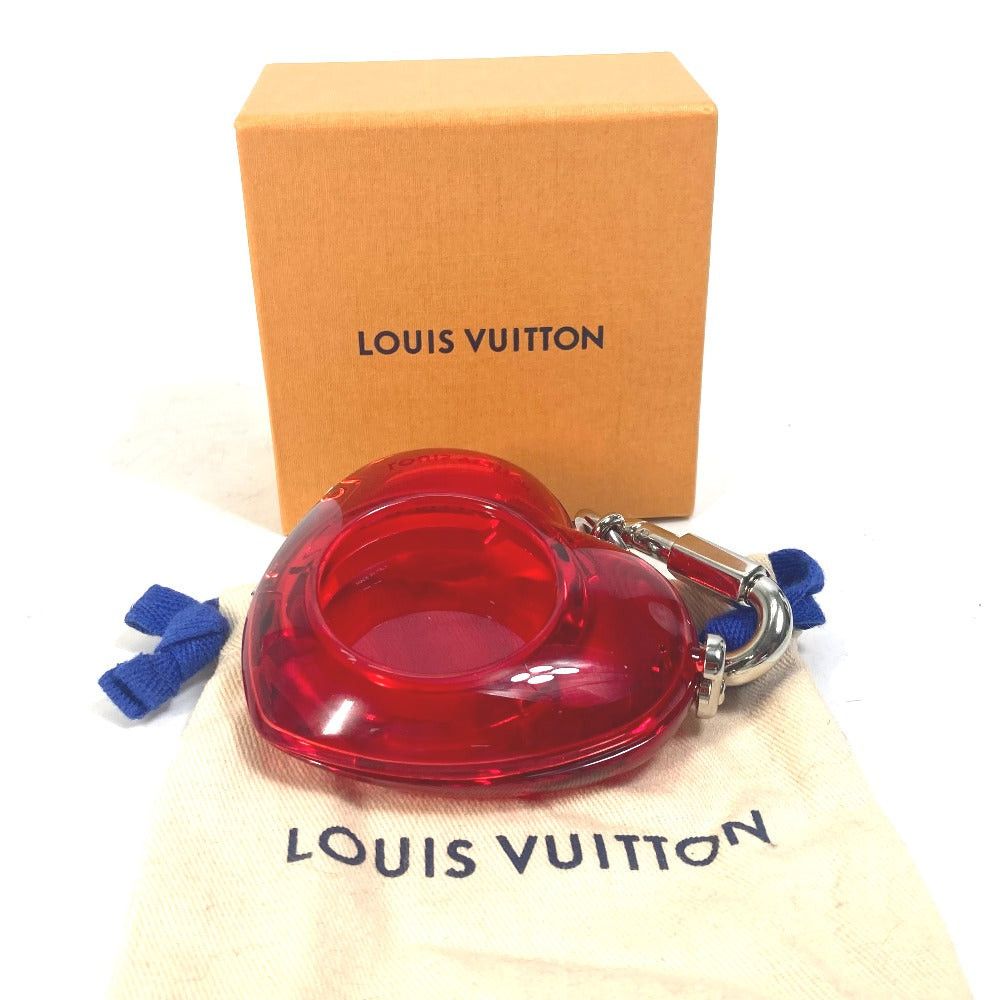 Louis Vuitton Louis Vuitton R17599 Carabiner Tambour Horizon Heart Watches Storage Goods Accessory Case Keychain Plastic Women Red Size ONE SIZE - 10 Thumbnail